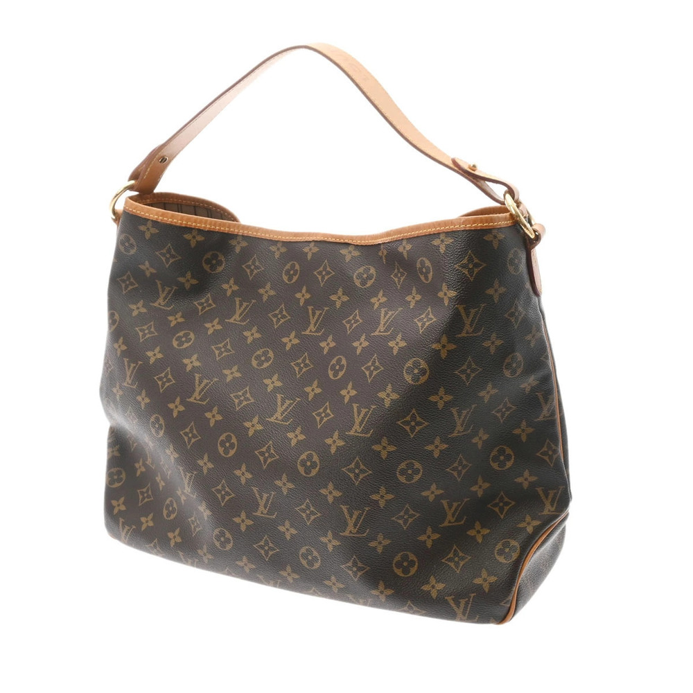 Louis Vuitton Monogram Delightful Brown Canvas Hobo Bag Brown